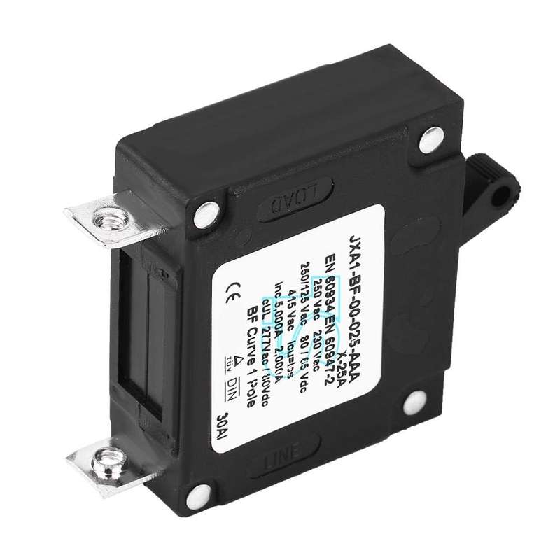 80V DC Overload Hydraulic Reset Circuit Breaker, Rated Current: 20A