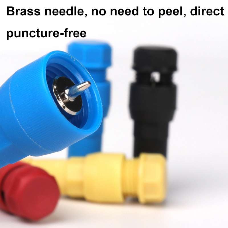 2pcs /Pack Stripping-free Thimble T-shaped Connector Downlight Wiring-free Connector(Blue)