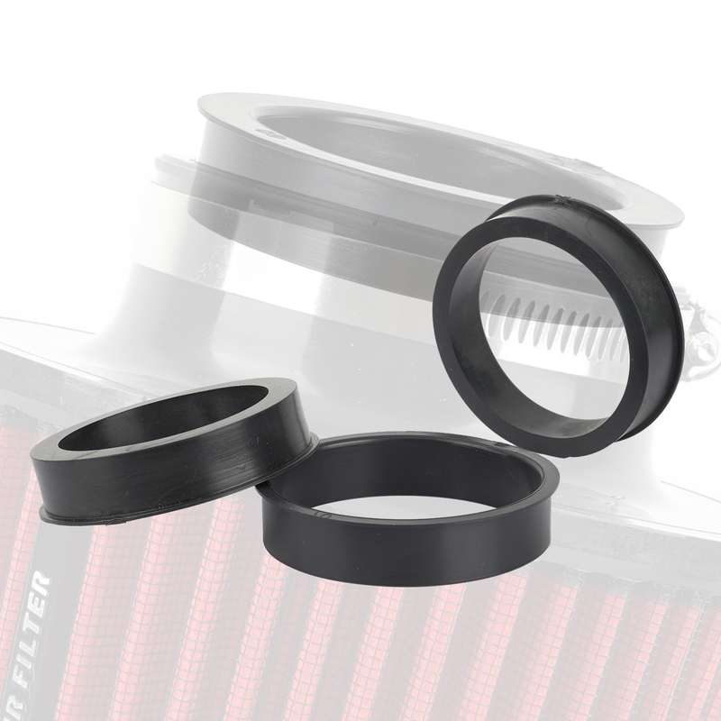 Car Modified Air Filter Reducer Rubber Ring(76mm To 70mm)
