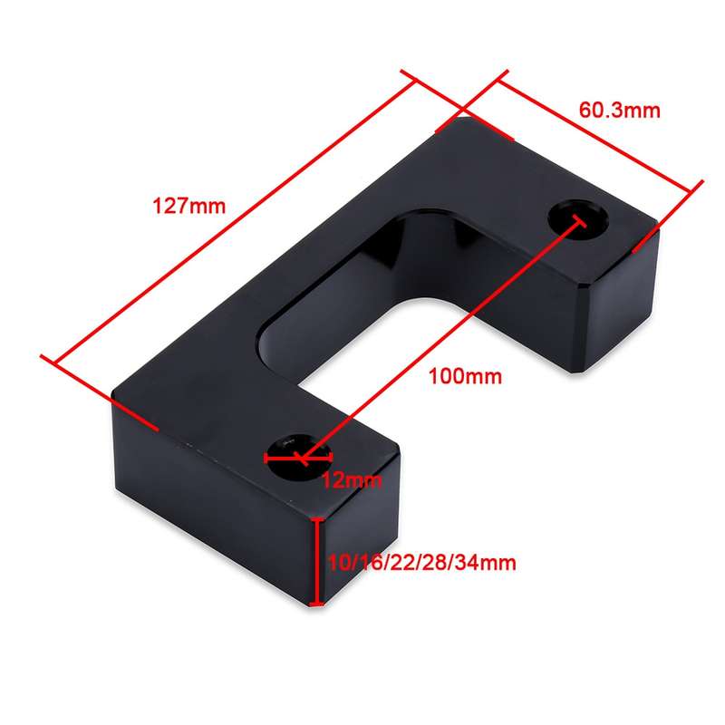For Chevrolet GMC Body Heightening Chassis Lifting Pads, Size: 0.5 inch