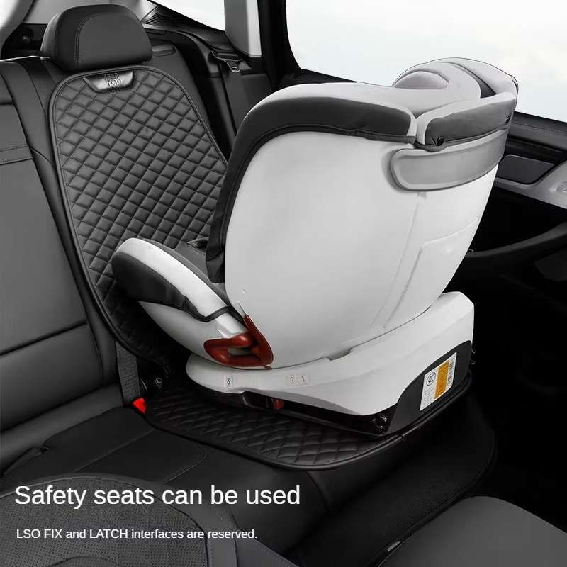 KEEP TOP Thickened Anti-Skid Anti-Wear Protective Pad For Child Car Safety Seat, Size: 110x48cm(Blac