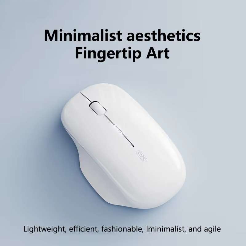 Inphic M1 2nd Generation Wireless Mice Rechargeable Mute Business Office Home Laptop Mouse, Color: 2
