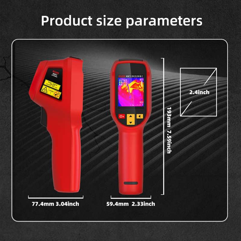 BSIDE HX1 Handheld Thermal Imaging Device Power Non-Contact Thermometer