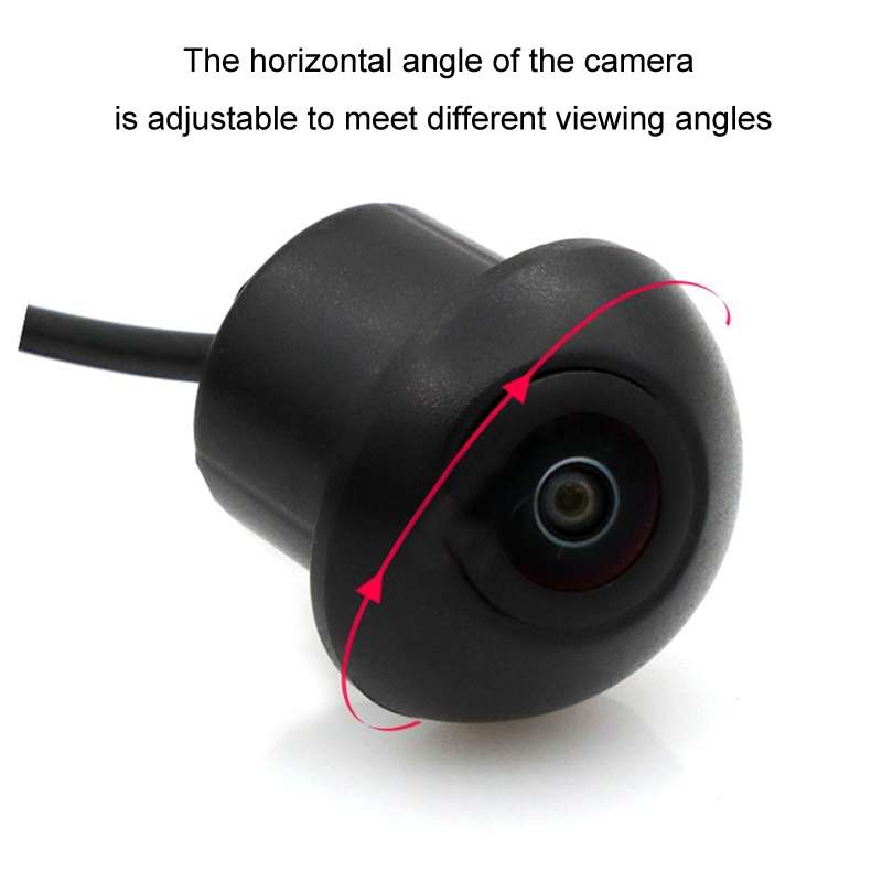 3D AHD1080P Switch 720P 360 Degree Panoramic Camera Imaging System Vehicle Camera(Cross-border Versi
