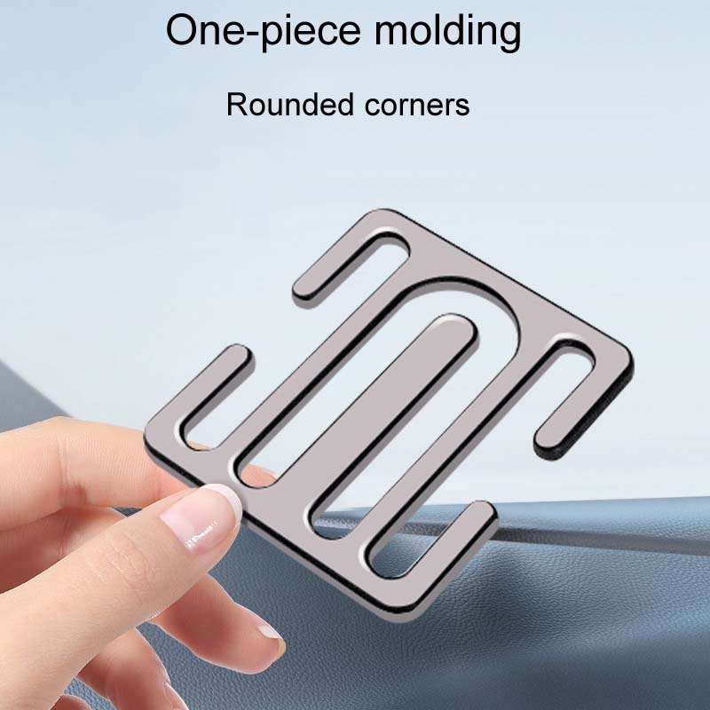 Child Car Seat Belt Adjustment Buckle Fixed Limiter(Iron Gray)
