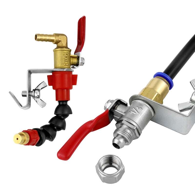 Angle Grinder Marble Cutting Machine Water Filling / Spraying Device Cooling Dusting Dust Spray Nozz
