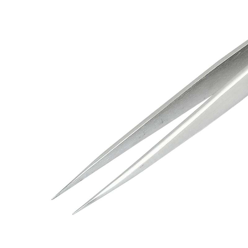 ProsKit 1PK-105T Stainless Steel Anti-magnetic Tweezer Precision Straight Pointed Pincette 140mm