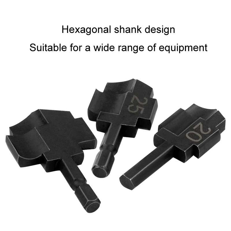 20mm Hexagonal PPR Lifting Flat Drill Bit Step Drill Bit Repairing Internal Filament Leak Repairing