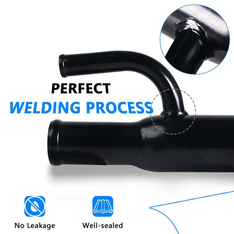 Car Fuel Tank Filler Pipe For Ford F-350 / F-450 / F-550 Super Duty 6.0L Fuel Engine 2005-2007(Black