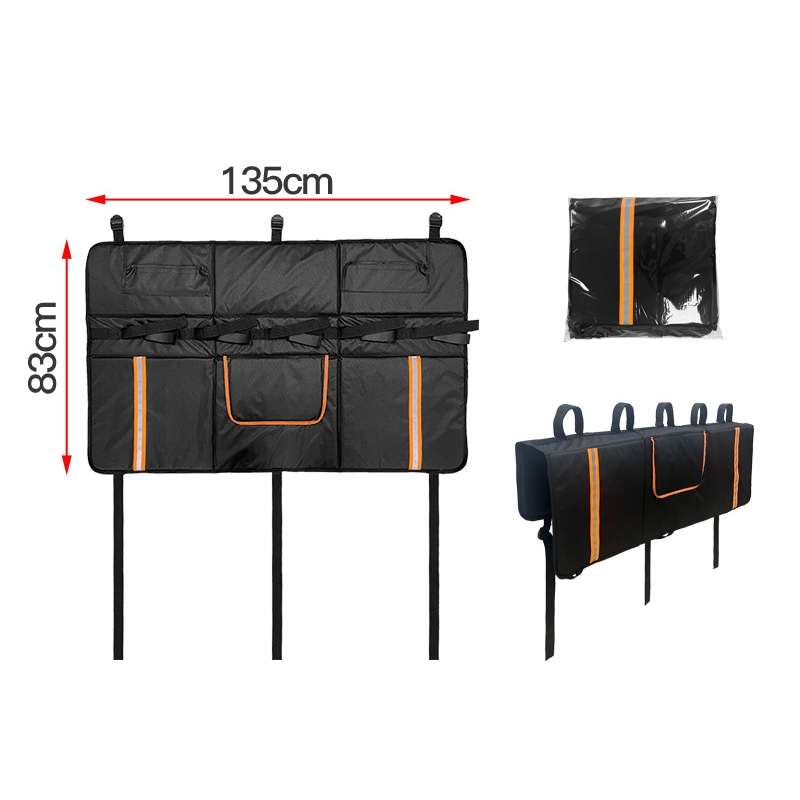 Pickup Truck Tailgate Bicycle Protection Cushion, Color: 01 Black