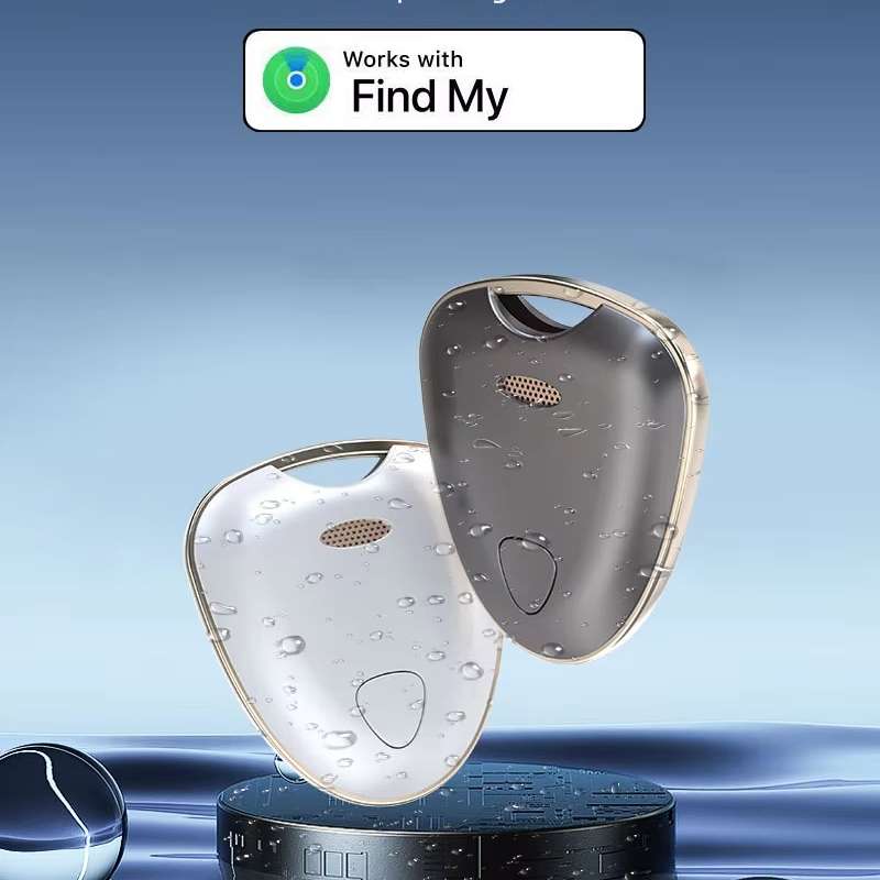Smart Tracker Tag Anti-Lost Key Finder Works With Find My App(Silver)