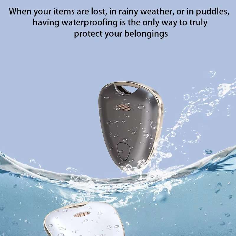 Smart Tracker Tag Anti-Lost Key Finder Works With Find My App(Silver)