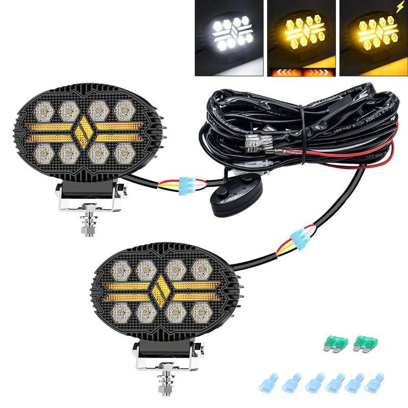 5.5 Inch Elliptical Hybrid Car Work Light(X15)