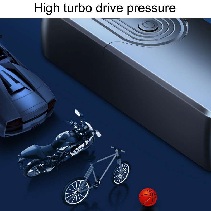 Car Portable Mini Digital Display High Power Multifunctional Inflatable Pump, Model: Wireless