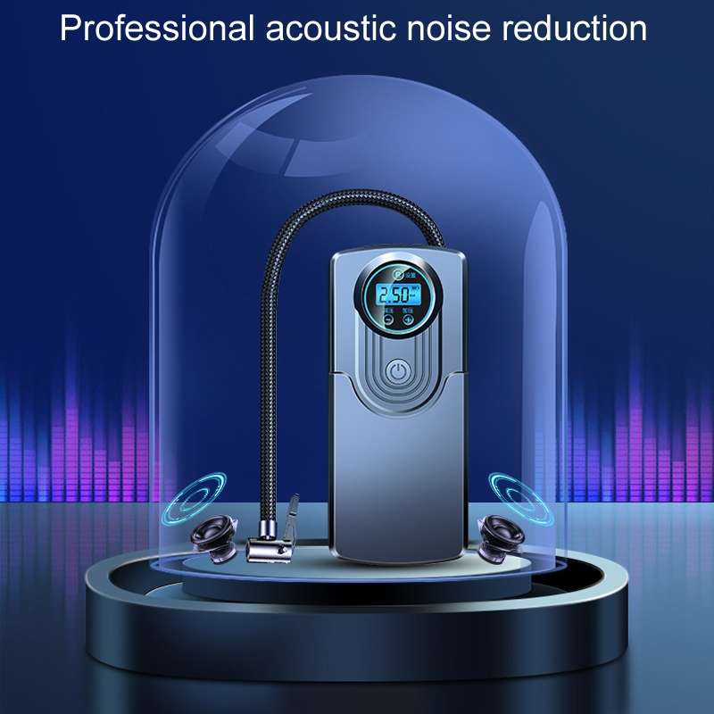 Car Portable Mini Digital Display High Power Multifunctional Inflatable Pump, Model: Wireless