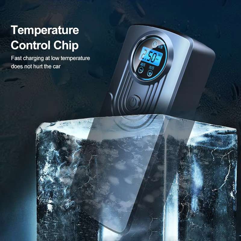 Car Portable Mini Digital Display High Power Multifunctional Inflatable Pump, Model: Wireless