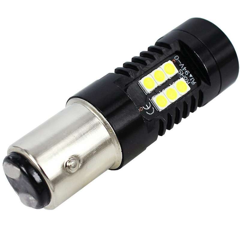 1pair Automotive High-power LED White Light Fog Lamp(1157 BAY15D)