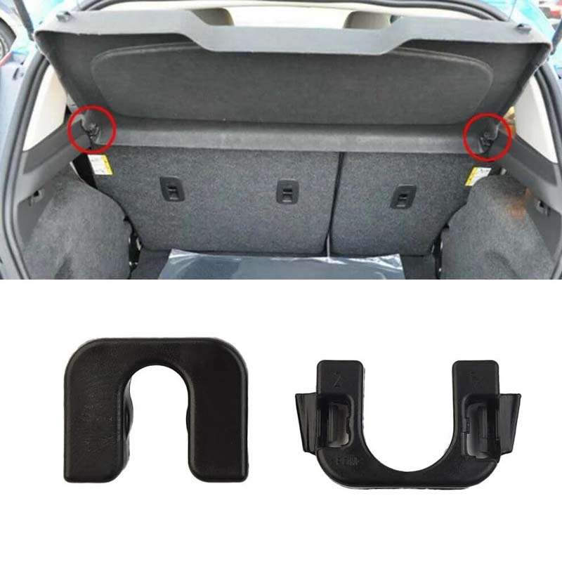 2pcs / Set For Ford Focus / Mondeo / Fiesta / C-Max Car Trunk Lid Clip Holder