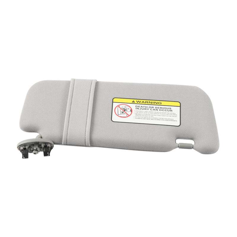 For Toyota Corolla 74320-02711-E0 Car Left Sun Visor(Gray)