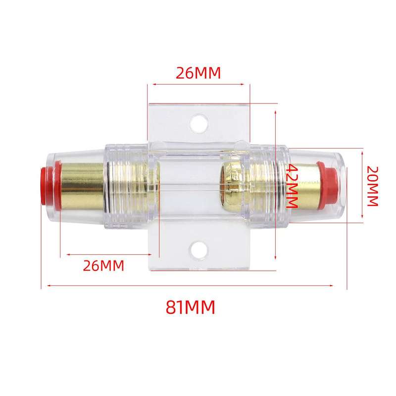 12V DC High Current Quick Start Relay For Cars And Yachts(With 100A Fuse Tube)