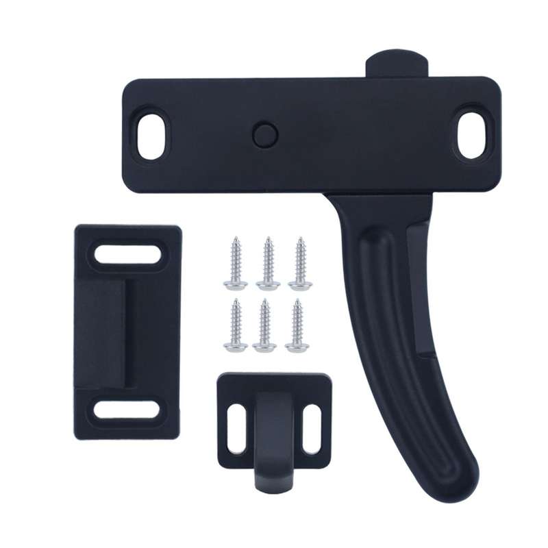 RV Screen Three-section Split Telescopic Rod L-shaped Replacement Handle, Specifications: Left Hand