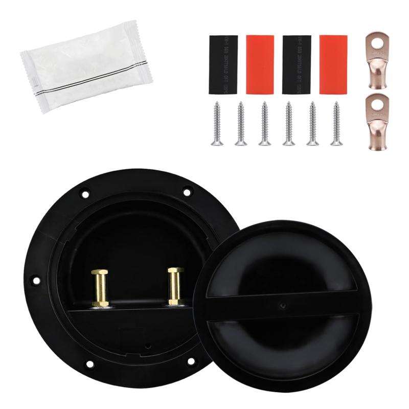 RV Yacht Copper Conductive Waterproof Solid Deck Cabin Sealing Cover, Configuration: CP-5094