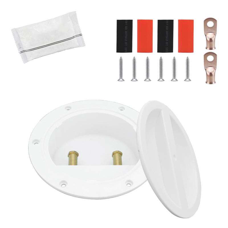 RV Marine Waterproof Sea Fishing Sealed Pure Copper Conductive Junction Box, Configuration: CP-5097