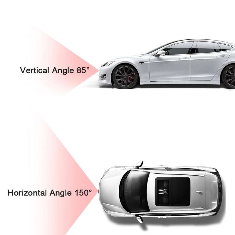 For Volvo Car Hollow Logo Universal Front View Camera
