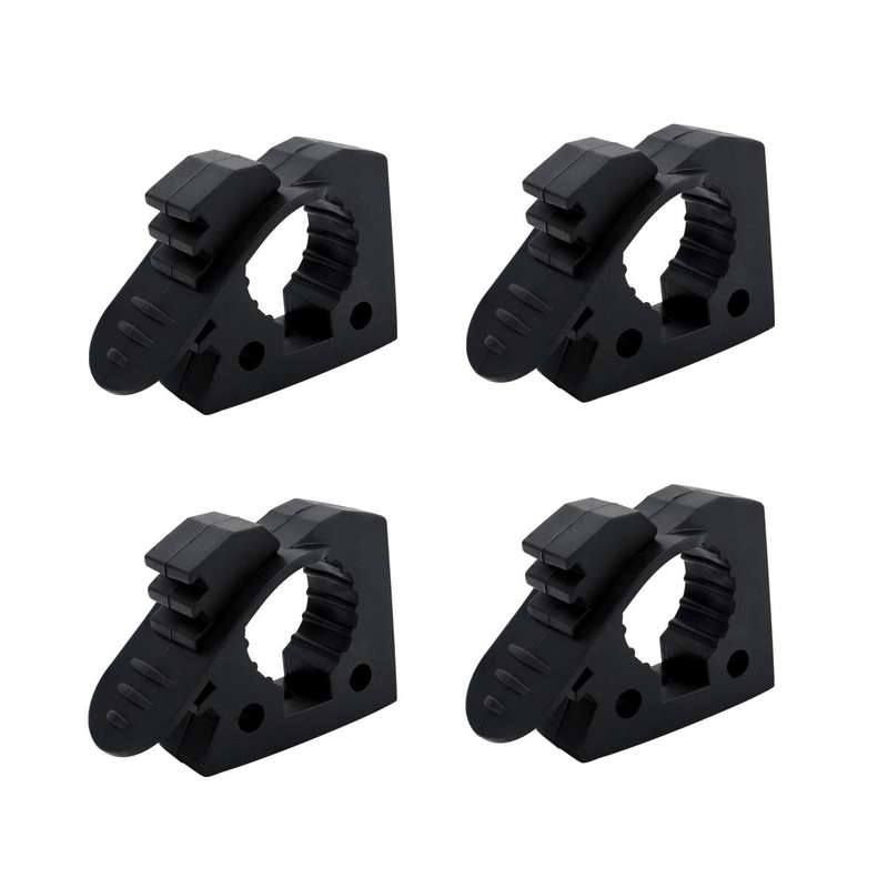 4pcs Quick Installation Clamp Rubber Fixing Buckle For 3-4cm Pipe