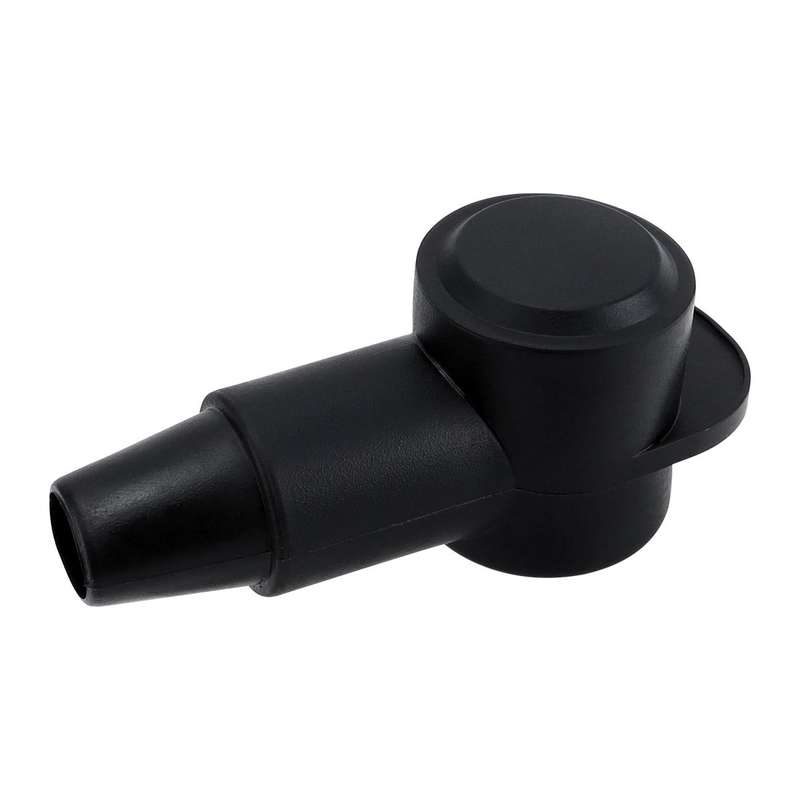 12V RV Yacht M10 Single Pole Battery Terminal, Color: Black