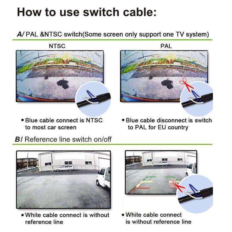 For Nissan / Volvo Universal Car Logo Front View Camera