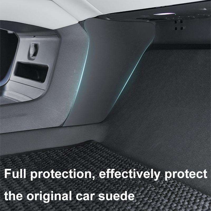 For Xiaomi SU7 2-In-1 Main And Co-Driver Inner Side Guard Plates Dirty-Resistant Anti-Kick Pads(Leat