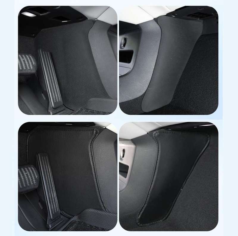 For Xiaomi SU7 2-In-1 Main And Co-Driver Inner Side Guard Plates Dirty-Resistant Anti-Kick Pads(Leat