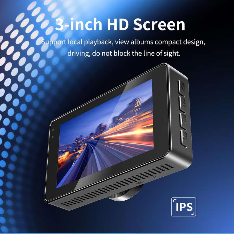 4K+1080P Driving Recorder Dual Front & Rear Recording WIFI Reversing Images(X16)