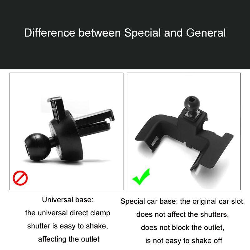 For Volvo Car-Mounted Special Mobile Phone Navigation Bracket Base, Model: 20-23 XC40