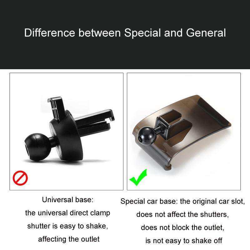 For Porsche Car-Mounted Mobile Phone Navigation Holder Base, Model: 12-18 Porsche 911
