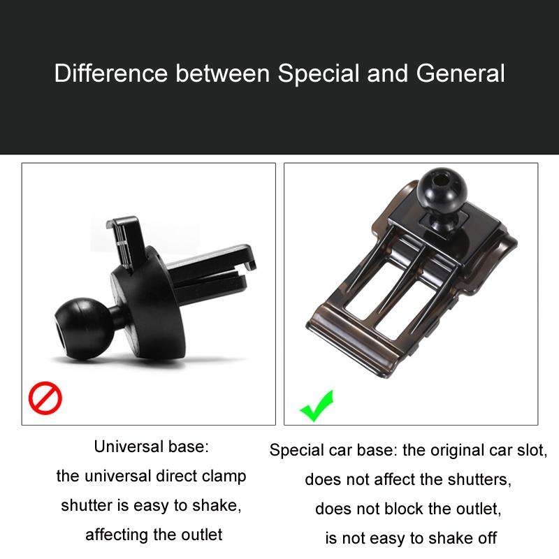 For Peugeot Car-mounted Special Mobile Phone Navigation Bracket Base, Model: 14-20 408