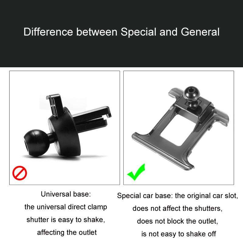 For Skoda Car Special Mobile Phone Navigation Bracket Base, Model: 15-17 Fabia