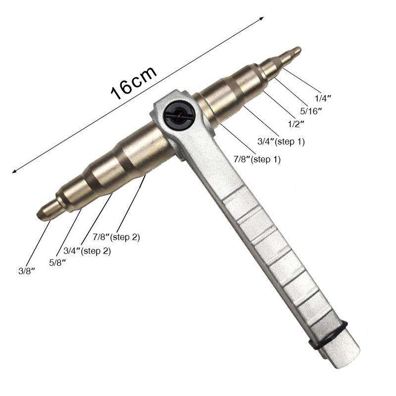 CT-23 Copper Pipe Tube Expander Air Conditioner Repair Tool Manual Tube Expander(Random Paper Card)