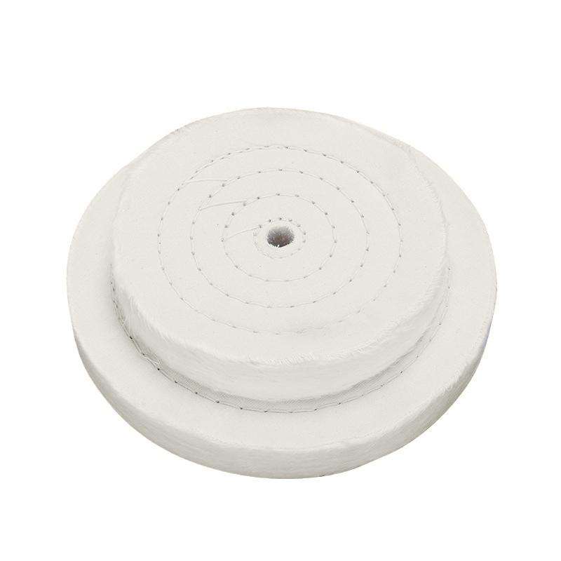 Angle Grinder Flat Polishing Cotton Cloth Wheel, Size: 6 Inch 50 Layers