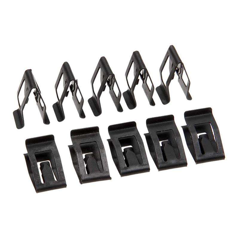 10pcs / Pack Universal For Car Dashboard Decorative Metal Clips
