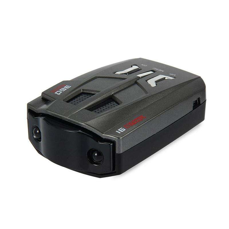 Car Mobile Radar Speed Detector Car Electronic Dog, Support English / Russian