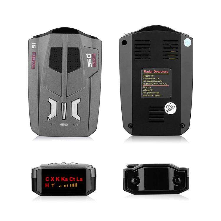 Car Mobile Radar Speed Detector Car Electronic Dog, Support English / Russian