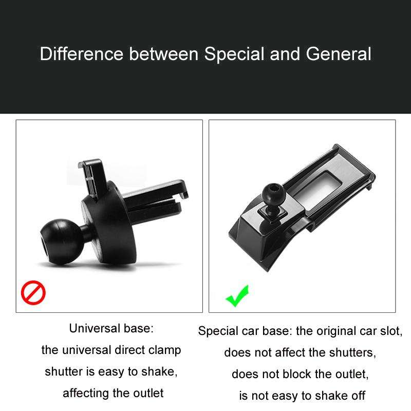 For Land Rover Car Special Mobile Phone Navigation Bracket Base, Model: 18-22 Range Rover Executive