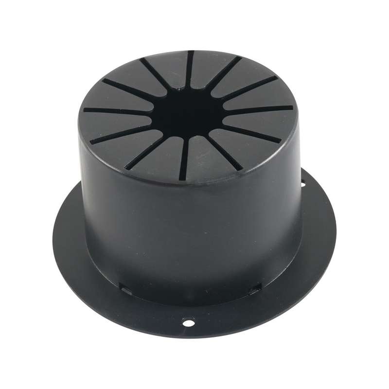 Yacht RV Round Wire Hatch Storage Box(Black)