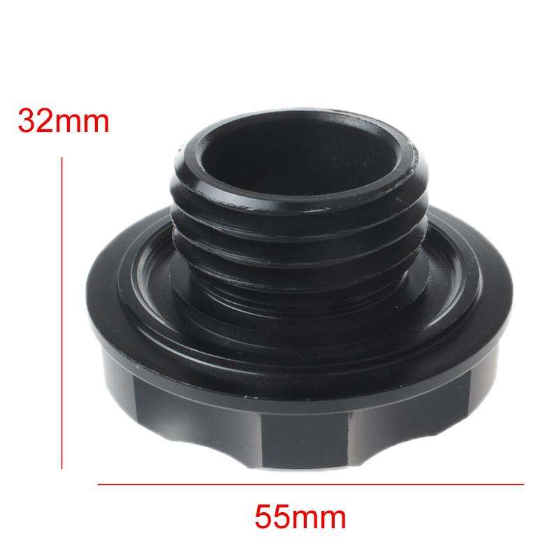 Car Modified Aluminum Alloy Oil Cap For Honda Fit/Civic(Black)