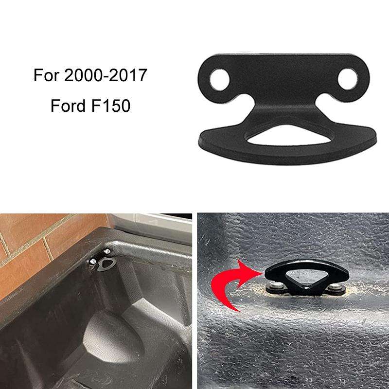 Carriage Anchor Hook Rope Buckle For 2000-2017 Ford F150(Black)