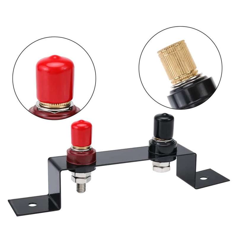 Battery Jump Starter Pure Copper Remote Battery Terminal Mounting Bracket, Specifications: 6AWG