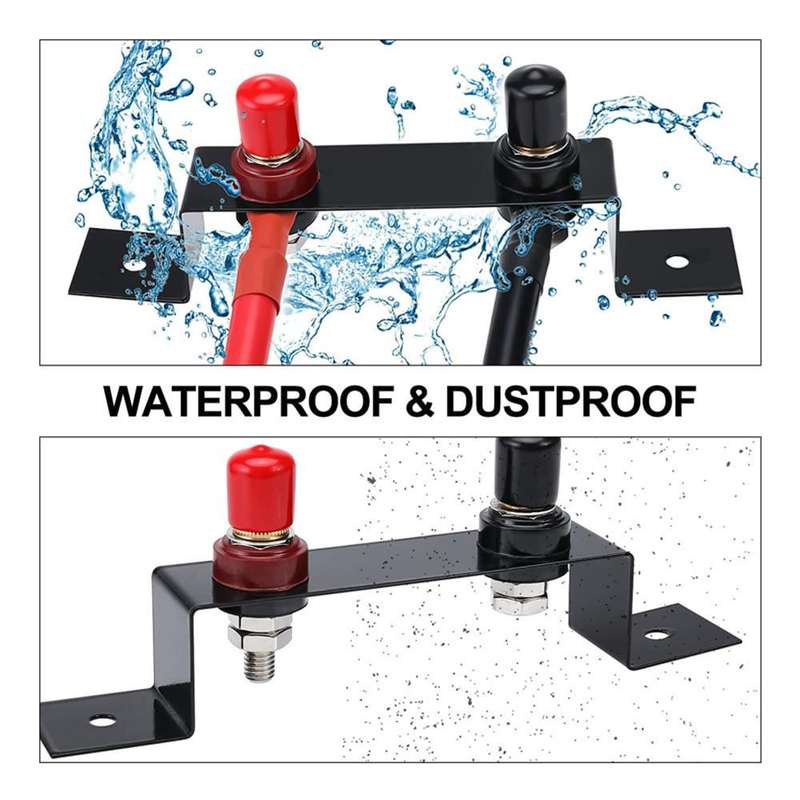 Battery Jump Starter Pure Copper Remote Battery Terminal Mounting Bracket, Specifications: 6AWG