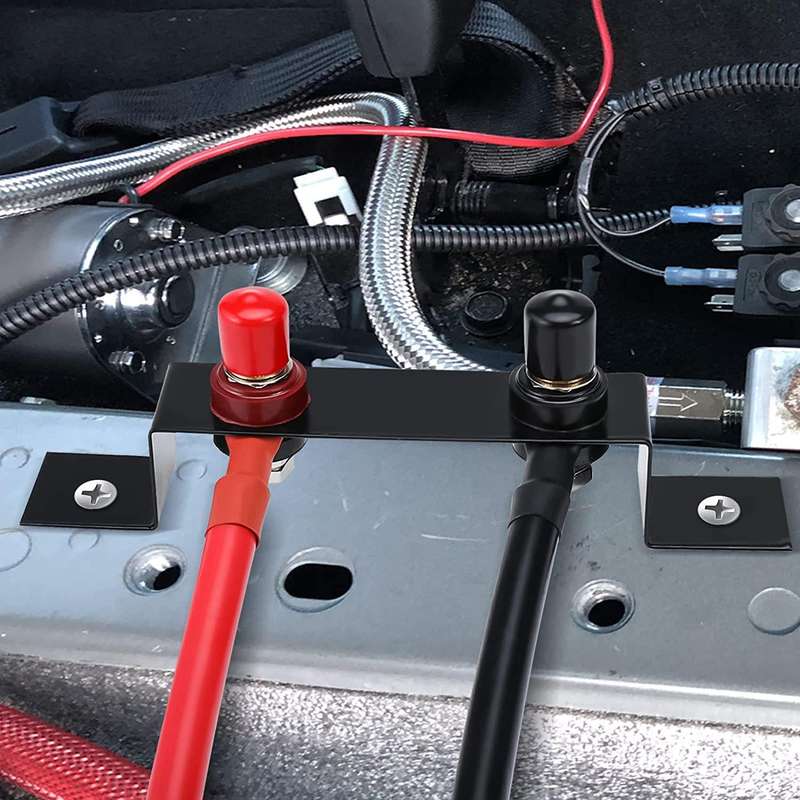 Battery Jump Starter Pure Copper Remote Battery Terminal Mounting Bracket, Specifications: 6AWG